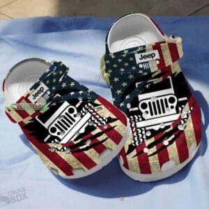 American Jeep Crocs Jeep Lover Gift