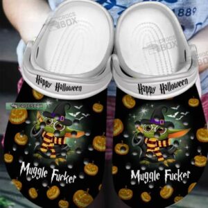 Baby Yoda Star Wars X Harry Potter Hallowen Crocs Custom Gift