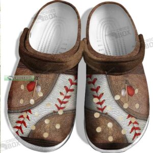 Bag Baseball Ball Crocs For Batter-Funny Custom Crocs For Men Son Father