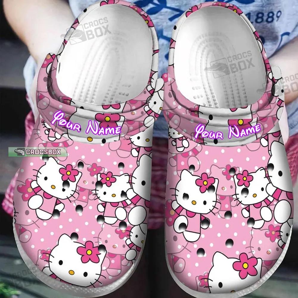 Custom Kids' Hello Kitty Crocs Cute Hello Kitty Gift