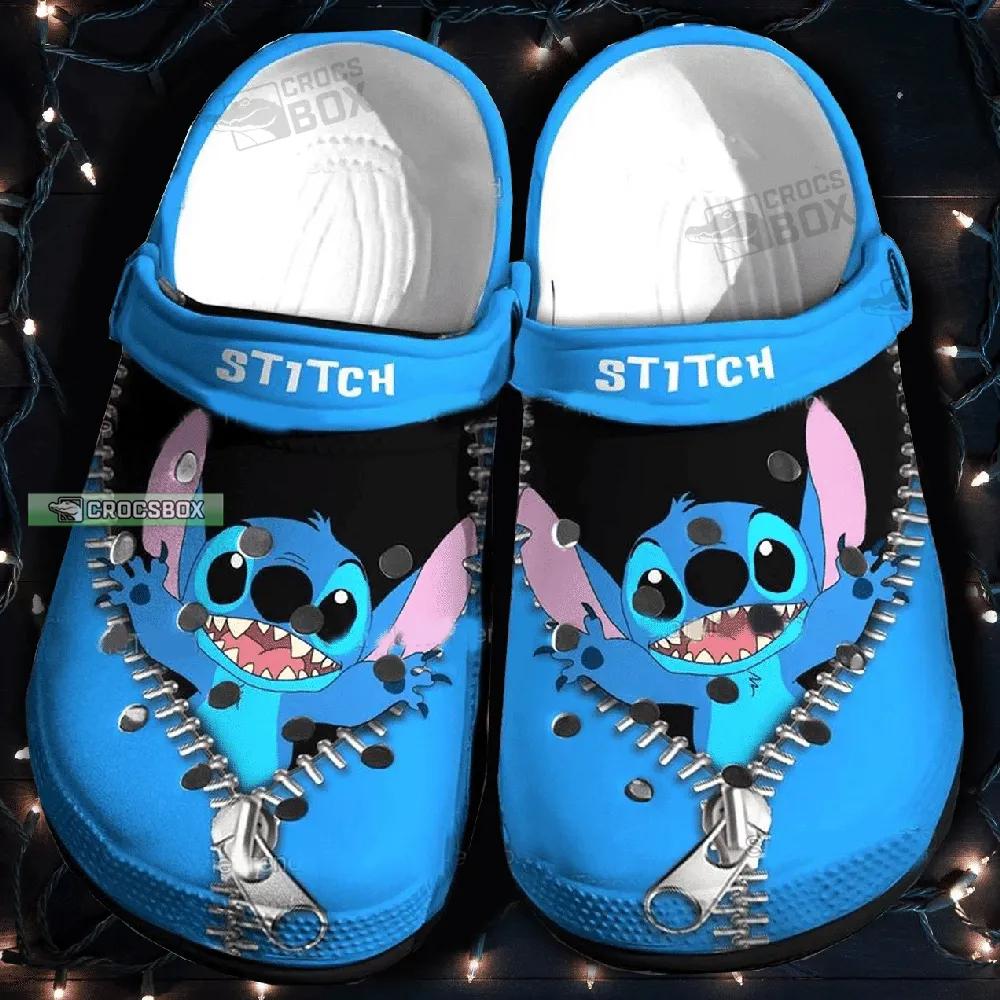 Custom Stitch Shoes Disney Stitch Crocs For Kids - CrocsBox