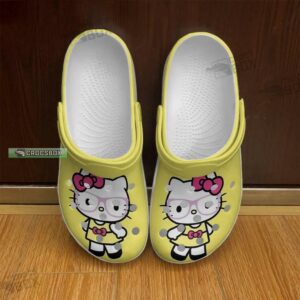 Cute Hello Kitty Glasses Yellow Crocs Hello Kitty Gift