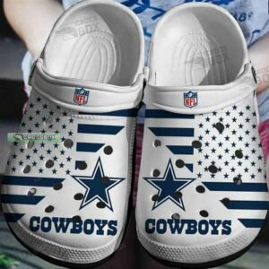 Dallas Cowboys USA Flag Crocs