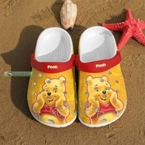 Disney Pooh Bear Yellow Crocs Winnie The Pooh Gift