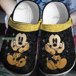 Disney Purl Black Mickey Mouse Crocs