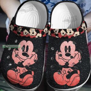 Disney Purl Mickey Love Crocs
