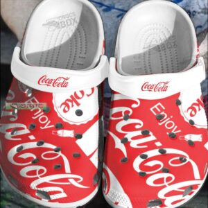Enjoy CocaCola Themed Crocs Coca Cola Gift For Her