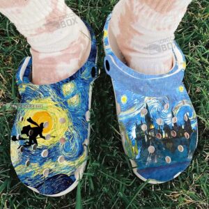 Hogwarts Starry Night Harry Potter Crocs Gift Idea