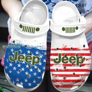 Jeep American Flag Crocs