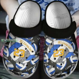 Love Volleyball Sport Crocs Gift For Volleyball Lover