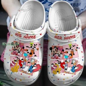 Mickey And Friends Couple Crocs