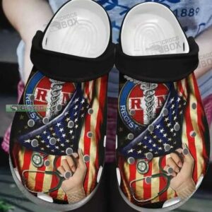 Nurse American Flag Crocs Women’s Crocs