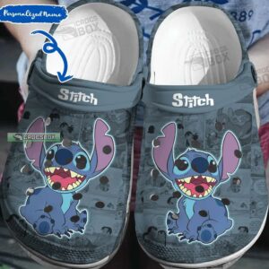 Personalized Stitch 3D Crocs Shoes Gift For Men Women Kid