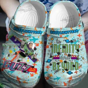 Buzz Lightyear To Infinity And Beyond Crocs Shoes