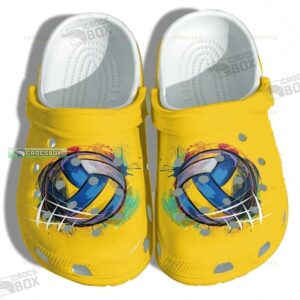 Volleyball Ball Shoes Crocs Volleyball Team Gift