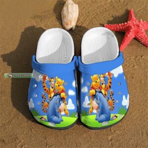 Winnie The Pooh And Friend Crocs Shoes