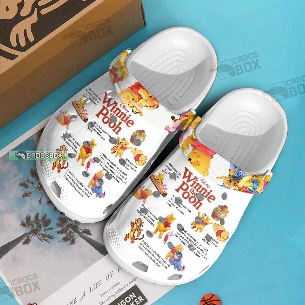 Winnie The Pooh Crocs For Adults