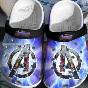 Avengers Team Logo Crocs Shoes