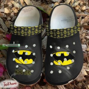Custom Bat-Signal Crocs
