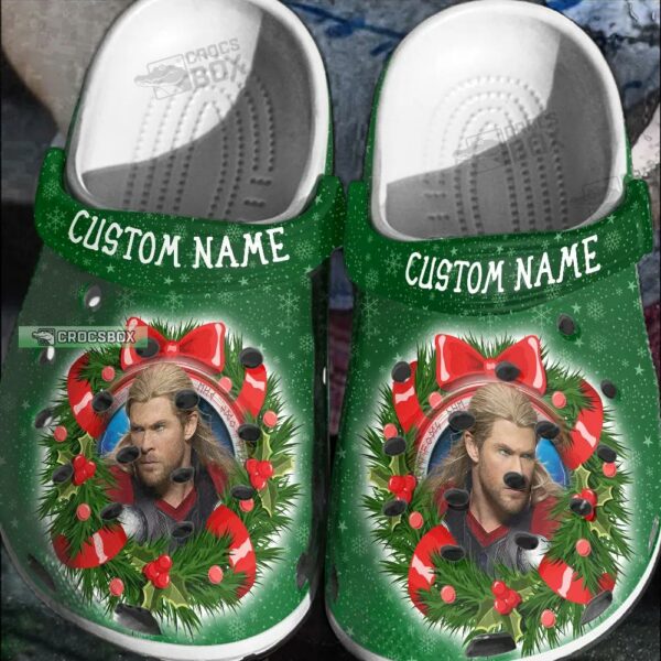 Custom Christmas Thor Crocs