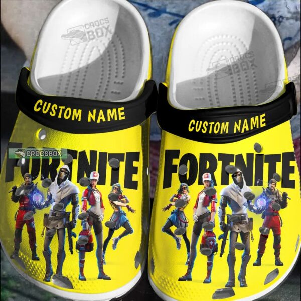 Custom Fortnite Game Crocs Shoes