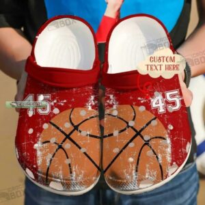 Custom Number Basketball Crocs