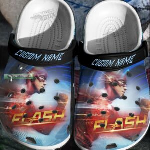 Custom The Flash Quickstep Clogs Crocs