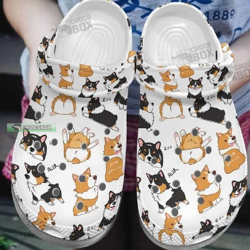 sidde bypass tub Dog Cute Corgi Crocs Footwear - CrocsBox