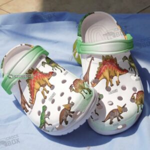 Funny Dinosaurs Stegosaurus Crocs Shoes