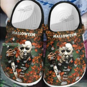 Halloween Bloodcurdling Butcher Michael Myers Crocs Shoes