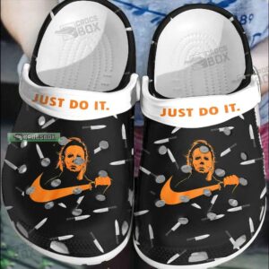 Halloween Funny Just Do It Michael Myers Crocs Shoes