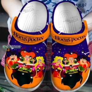 Hocus Pocus Cartoon Horror Hallowen Crocs Shoes