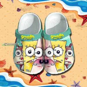 SpongeBob SquarePants Cute Crocs Clogs 1