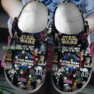 Star Wars Celebration 2023 Black Crocs Shoes