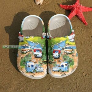 Amazing Campsite Crocs Shoes