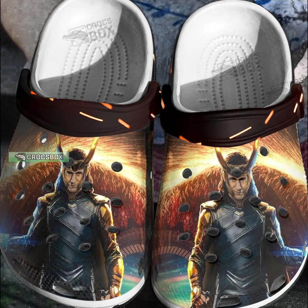 Asgardian Mischief Loki Crocs Shoes