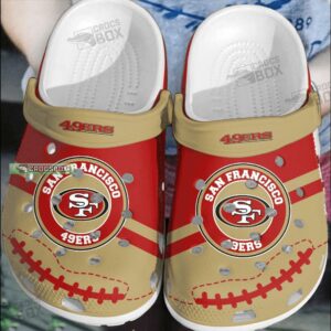 Bay Area 49ers Game Day Crocs