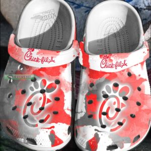 Chick Fil A Themed Crocs Shoes