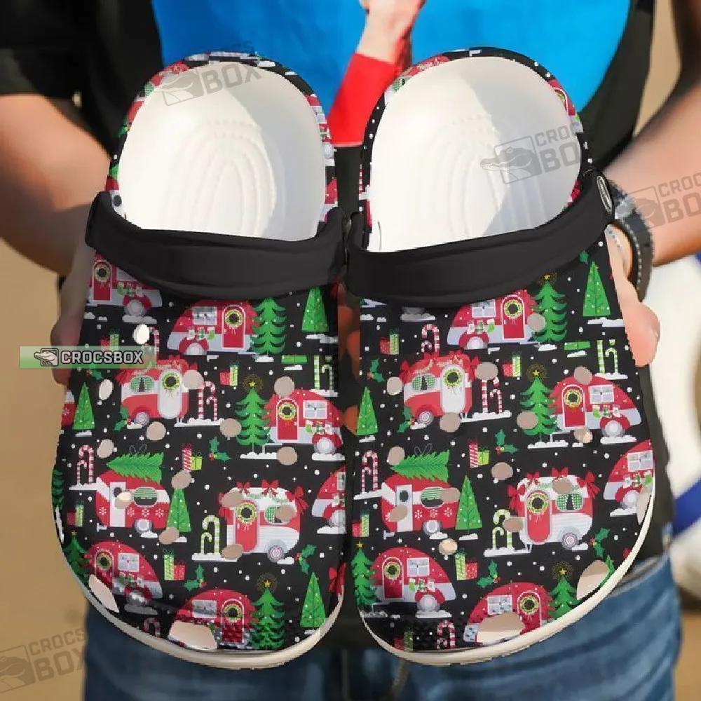 Christmas Camper Crocs Shoes