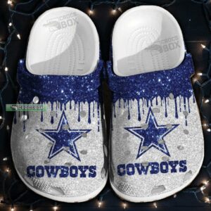 Cowboys Pride Glitter Pattern Clog Clogs