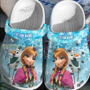 Custom  Anna And Olaf Crocs