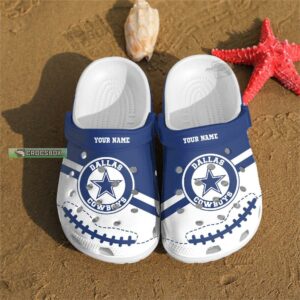 Custom Dallas Cowboys Kids Crocs Shoes