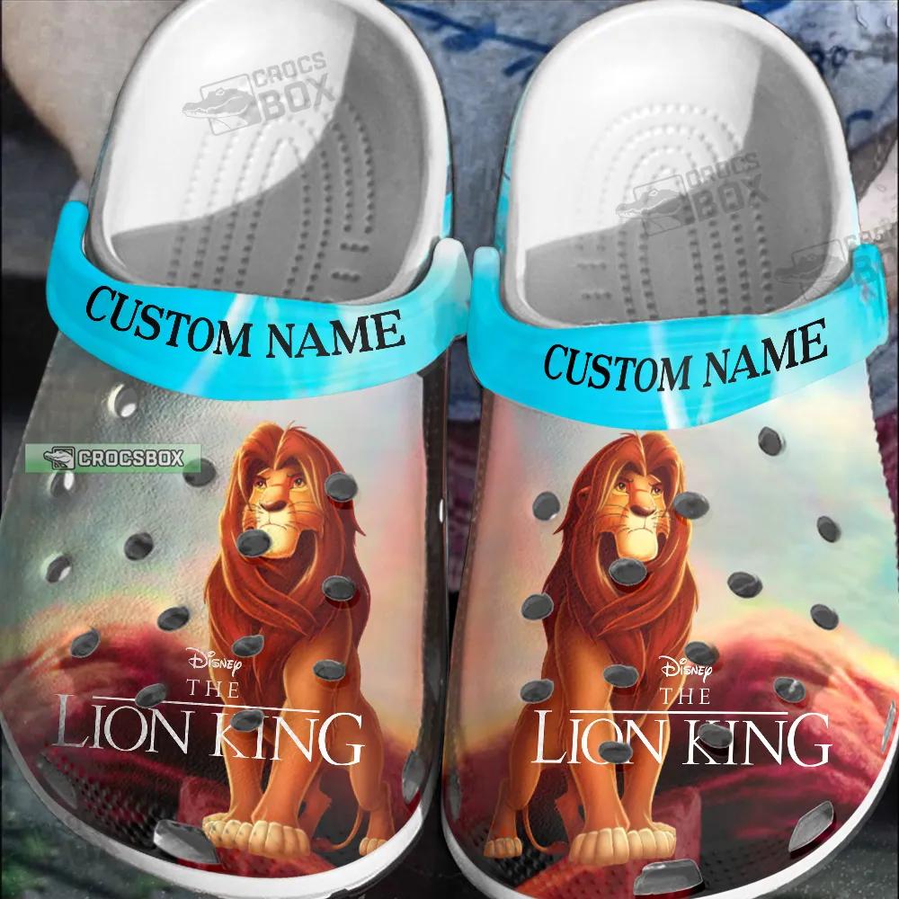 Custom Lion King Cartoon Crocs Shoes