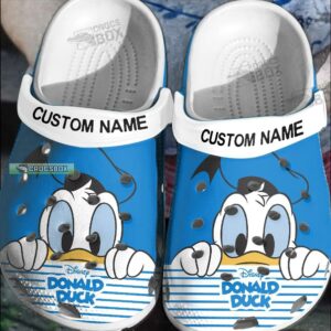 Custom Name Disney Donald Duck Crocs Clogs