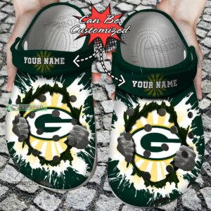 Custom Packers Fanatic Crocs Shoes