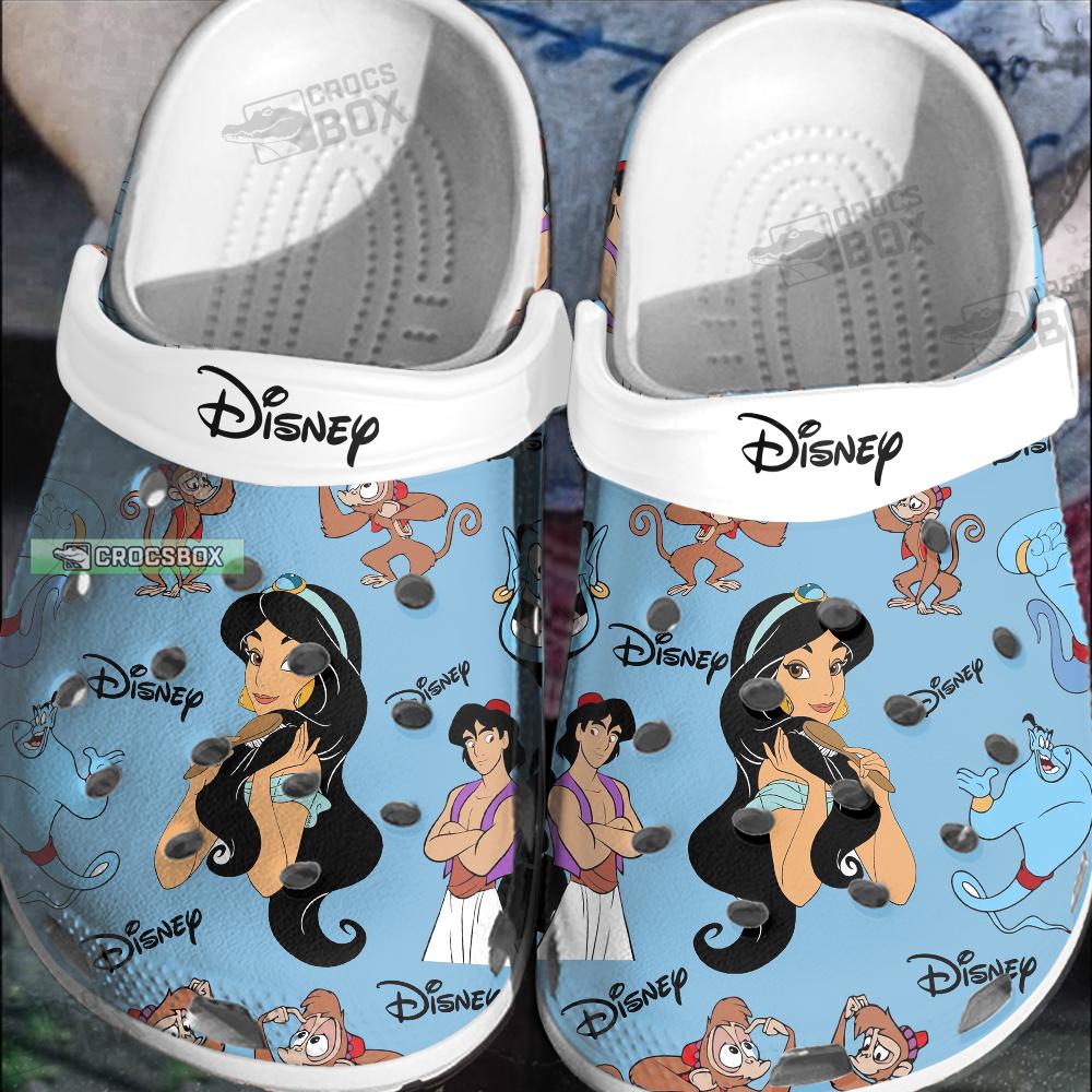 Disney Jasmine Princess Crocs Clogs