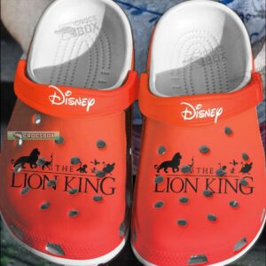 Disney Lion King Crocs Red