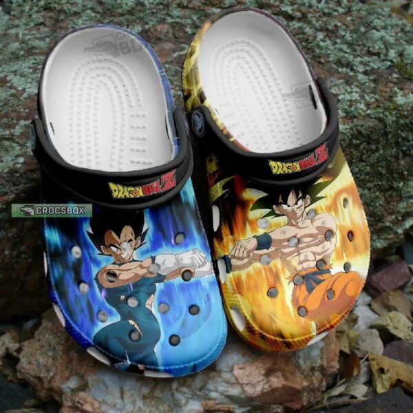 Dragonball Z Vegeta And Goku Crocs Shoes
