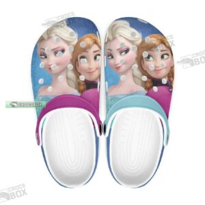 Elsa And Anna Crocs Clogs