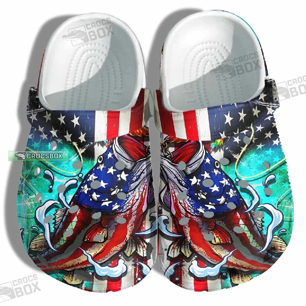Fish Ocean 4Th Of July Twinkle Sea Shoes